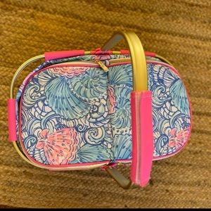 Lilly Pulitzer NWT GWP Collapsible cooler Basket